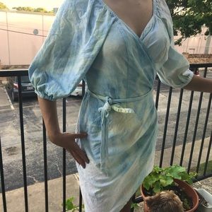 Eloquii Tyedye Tie Dress